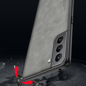 เคสกันกระแทกหนัง TPU แบบนิ่มทำจากผ้าฝ้ายป้องกันลายนิ้วมือสำหรับ <span class=keywords><strong>Samsung</strong></span> S23 PLUS A54 A14 A34 <span class=keywords><strong>5g</strong></span> - Product Image 4