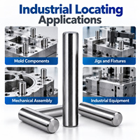 Goupille de centrage pour un positionnement de précision dans l'assemblage et l'alignement de machines, avec goupille parallèle pour composants industriels