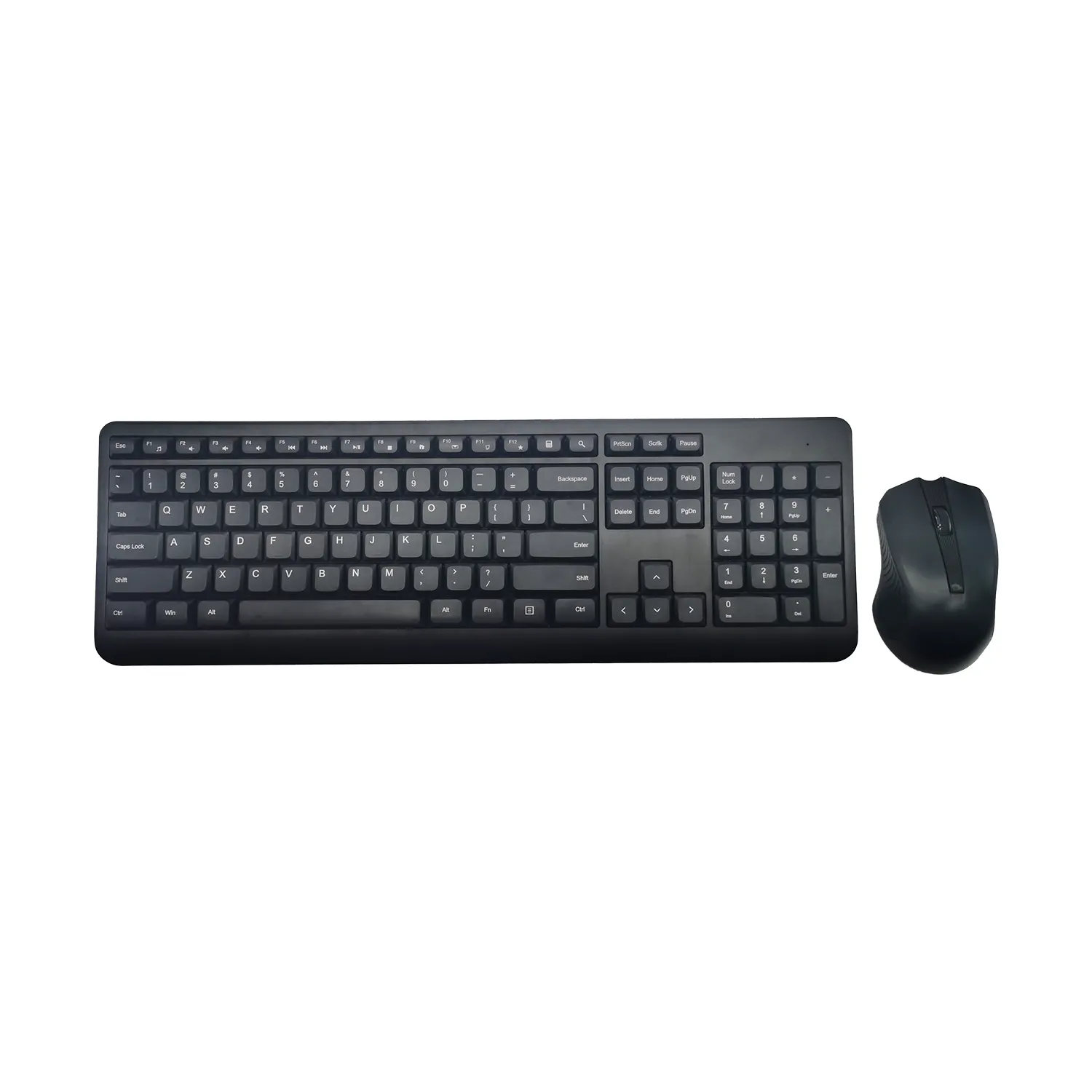 OEM kunden spezifisches Layout schlanke 106 Tasten 2.4G drahtlose Tastatur Maus kombinationen