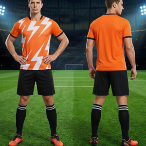 Maillots <span class=keywords><strong>de</strong></span> football au design classique, impression par sublimation, <span class=keywords><strong>maillot</strong></span> <span class=keywords><strong>de</strong></span> foot à bas prix, style <span class=keywords><strong>de</strong></span> l'équipe nationale <span class=keywords><strong>de</strong></span> <span class=keywords><strong>France</strong></span>, uniformes pour hommes, ensemble 100% polyester - Product Image 1