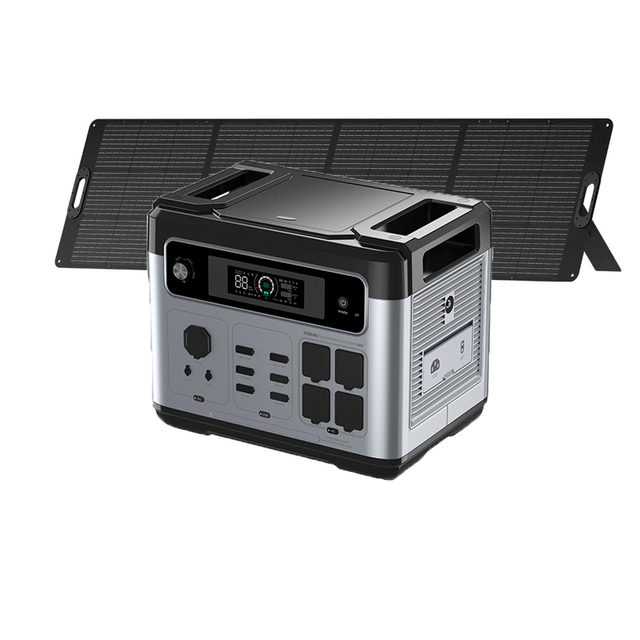 Hot-selling 2400W Generator With Solar Panels 2000 Watt Solar Power Generator