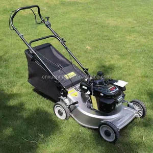 22-Inch Industrial Grade Gas Lawn <b>Mower</b> with 196 CC 4-Stroke Engine 3-in-1 Rear Hand <b>Push</b> Aluminum Deck - Product Image 4