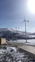 Puissance efficace 2KW 48V générateur d'éolienne 2000W 96V 120V 220V 240V moulin à vent avec lames FRP de 1400MM de longueur