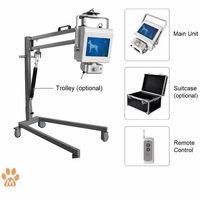 Système d'équipement portable de radiographie numérique vétérinaire professionnelle pour cliniques vétérinaires (chevaux, chiens, chats et autres animaux)