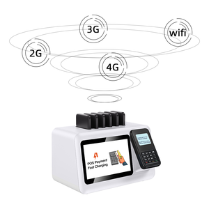 Station de location de batteries externes partagées intelligente à 6 emplacements <span class=keywords><strong>avec</strong></span> borne de recharge et paiement par <span class=keywords><strong>carte</strong></span> de crédit POS pour hôtels, bureaux et cafés - Product Image 6