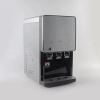 Meilleure vente mini distributeur d'eau RO de glace chaude et froide de bureau prix de la machine de purification de l'eau avec filtres pour la maison