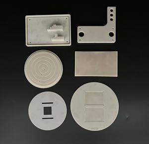 XMCERA CNC加工絶縁AlNアルミニウム窒化セラミックチューブブッシュ/ブッシング/スリーブ - Product Image 6