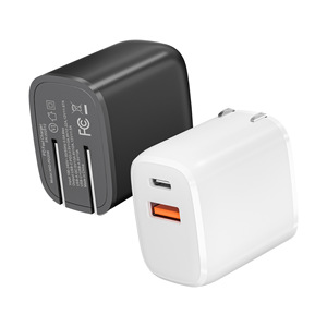 Chargeur secteur US PD 20W transfrontalier populaire, compatible avec Apple iPhone 16 et iPad, mini chargeur rapide 20W. - Product Image 1