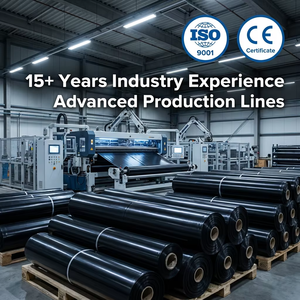 แผ่นใยสังเ<span class=keywords><strong>ครา</strong></span>ะห์ HDPE แบบสองชั้น ความต้านทานแรงดึงสูง ป้องกันรังสียูวี กันน้ำ สำหรับ<span class=keywords><strong>บ่อ</strong></span><span class=keywords><strong>ปลา</strong></span>และทะเลสาบ<span class=keywords><strong>เทียม</strong></span> - Product Image 3