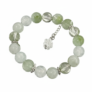 Vendita calda di moda di tendenza raffinati braccialetti di perline per ragazze di lusso in stile minimalista Punk con perline a cuore gemma acciaio inossidabile - Product Image 2