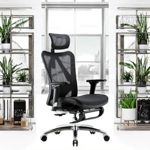 <span class=keywords><strong>Silla</strong></span> de Oficina Ergonómica Moderna Giratoria M18 con Reposapiés de Tela, <span class=keywords><strong>Silla</strong></span> Ejecutiva para Computadora, Chaise De Bureau - Product Image 3