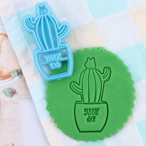 <span class=keywords><strong>Cactus</strong></span> Moules à Fondant <span class=keywords><strong>Emporte</strong></span>-pièce En Pot Plante Gâteau Décoration Outils Mourir Biscuit Sugarcraft Moules - Product Image 2