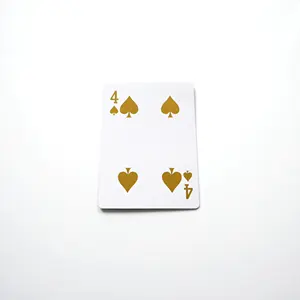 Commercio all'ingrosso di plastica di stampa/pvc di carta impermeabile gioco di poker gioco del casinò set, gioco di carte con la scatola