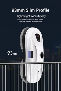 Robot de nettoyage de vitres automatique pour immeubles de grande hauteur, intérieur et extérieur, avec contrôle anti-chute, aspirateur de vitres - Product Image 2