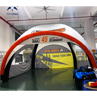 Vente chaude Luxe 20ftx20ft Étanche Portable Gonflable Gazebo Tente Installation Facile 6m x 6m Chapiteau Gonflable pour Les Fêtes En Plein Air