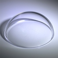 VY OEM Dôme en verre transparent personnalisé Grand demi-dôme en plexiglas Demi-dôme en verre acrylique transparent