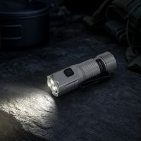 Lampe torche LED rechargeable USB F30, étanche IP65, mini, avec queue magnétique, tactique, haute luminosité, en alliage d'aluminium, pour le camping