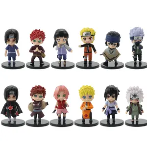 Prodotti popolari di alta qualità 12 pz/set grande figura giocattoli per adulti edizione 19cm narutos figure set PVC anime figure