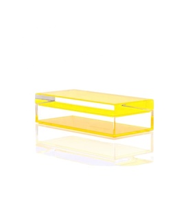 Caja de Almacenamiento Contemporánea DIDUO DDX-1036 de Acrílico <span class=keywords><strong>Amarillo</strong></span> Personalizada - Product Image 2