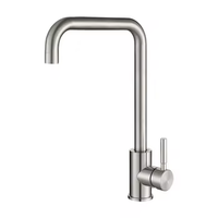 Robinets d'évier de bain SUS 304 de nettoyage élevé Cuisine de robinet durable