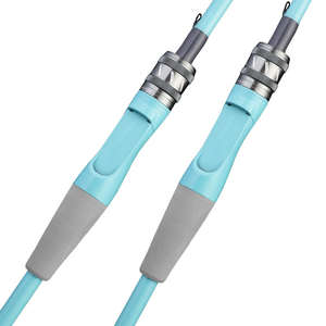 Fabricant vente en gros <span class=keywords><strong>canne</strong></span> à pêche en fibre de verre <span class=keywords><strong>canne</strong></span> à pêche de 2.1 mètres poignée droite <span class=keywords><strong>canne</strong></span> à pêche en <span class=keywords><strong>mer</strong></span> <span class=keywords><strong>ensemble</strong></span> complet - Product Image 5