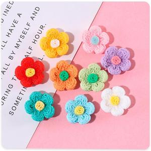 ของตกแต่งดอกไม้เรซิ่นทำมือหลากสีสำหรับงานศิลปะ DIY - Product Image 1