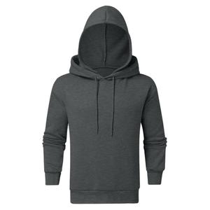 Vente en gros de pulls à capuche surdimensionnés 100% coton de haute qualité pour hommes logo personnalisé teint uni pour le printemps - Product Image 1