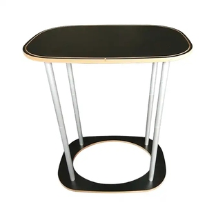 Meja Pameran Portabel Terlaris, Lipat, Dapat Disesuaikan, dengan Kain Tension untuk Display Counter Promosi Modern - Product Image 1