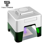 Mini gravador a laser 40w com entrada 1.6w, máquina de gravação e corte cnc, cortadora/impressora 3d, roteador de madeira