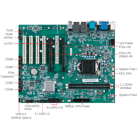 Placa Base MSI MS-98K9 ATX con Procesador Intel Core I7/i5/i3 de 8.ª Generación, Pentium, Celeron, C246/Q370 para Soluciones de Alto Rendimiento