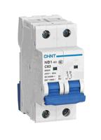Disjoncteurs miniatures MCB NB1-63 Chint 6kA 400V/230V Systèmes de distribution électrique industrielle Déclenchement B/C/D