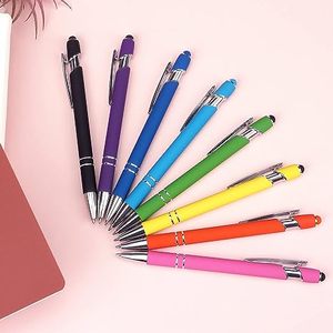 1.0Mm Custom Logo Promotion Best Quality Metal Press the Ballpoint Pen Wholesale - Product Image 3