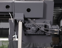 Scie à ruban horizontale automatique CNC à tension mécanique avec composants à engrenages