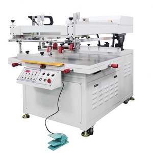 Machine de sérigraphie semi-automatique haute précision à bras oblique et plateau à vide pour papier, utilisée comme imprimante de cartes - Product Image 1