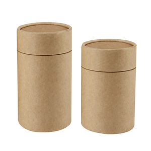 หลอดกระดาษของขวัญแบบพกพากันน้ำระดับไฮเอนด์กระดาษคราฟท์ - Product Image 1