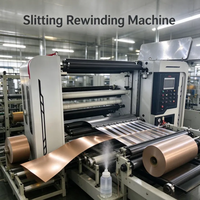 Machine de découpe et de rembobinage de film laminé en papier kraft avec contrôle de tension constante