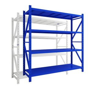 מדפי אחסון החובה כבדים בינוני מתלה מתכת מתלה 5-שכבתי מתלה מתכווננת עמיד נגד חלודה קרטונים - Product Image 6