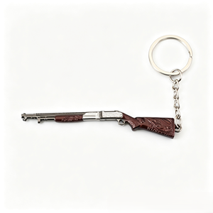 Popular Mini Escopeta de Juguete de 6cm/9cm con Acción de Bomba, Modelo de Aleación, Colgante para Llavero, para Colección de Cosplay - Product Image 2