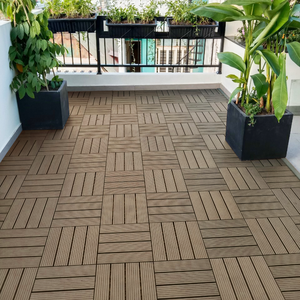 High Quality WPC Composite <b>Decking</b> Boards Outdoor Wood Plastic Flooring Anti Slip Waterproof Exterior Deck - Product Image 2