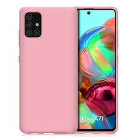 Coque de téléphone portable en silicone SUNNY entièrement couvrante, 10 couleurs, étanche, antichoc, avec doublure en microfibre pour // A71