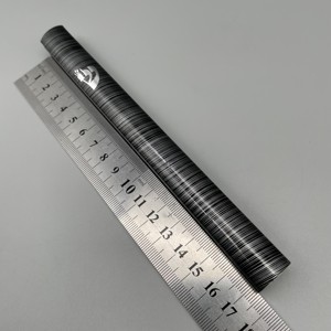 Mezuzah étui en aluminium pour filles, Design brillant noir, facile à peler et à coller, porte Judaica, à défilement, 1 pièce - Product Image 6