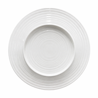 Assiette de luxe vintage à motif floral pour décoration de mariage, vaisselle personnalisable conforme FDA BSCI pour cadeaux d'entreprise et d'anniversaire