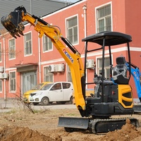 Mini-excavatrices compactes neuves de 0,8 tonne, en stock aux États-Unis, moteur EPA, mini-excavatrice de haute qualité avec livraison en trois jours