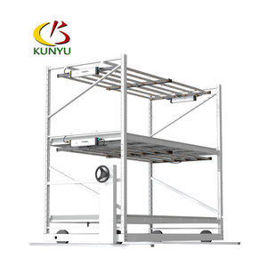 Kygreenhouse Sistema vertical hidropónico Dos estantes de cultivo Teir para cáñamo médico - Product Image 1
