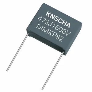 Condensador de circuito de pulso de alta frecuencia KNSCHA pitch, 15mm, 472J, 2000V, película, MMKP82, fábrica
