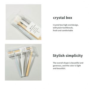 Lot de 4 brosses à dents ultra douces à poils micro-nano, 20 000 brins, couleurs variées, en gros, à prix abordable - Product Image 2