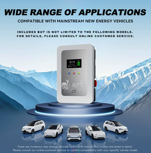 Chargeur EV 7000W Type 2 UE sans fil de terre, affichage numérique, programmation, étanche, station de recharge domestique - Product Image 6