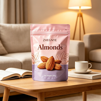 Op maat gedrukte staande zipzakken van MOPP/PET/PE aluminiumfolie voor noten, snacks, gedroogd fruit, vochtbestendige voedselverpakkingen van voedingskwaliteit
