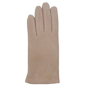 Temel stil yumuşak koyun süet bayan deri eldiven - Product Image 4