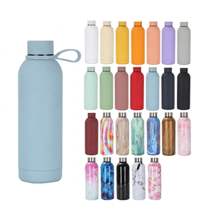 350ml 500ml 750ml 1000ml Standard Mouth Thermos Double Wall 18&8 Stainless Steel Sports Vacuum Insulated <b>Gift</b> Cup LED - Product Image 1